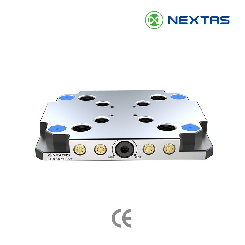 NEXTAS zero-point clamping plate for fixture mounting